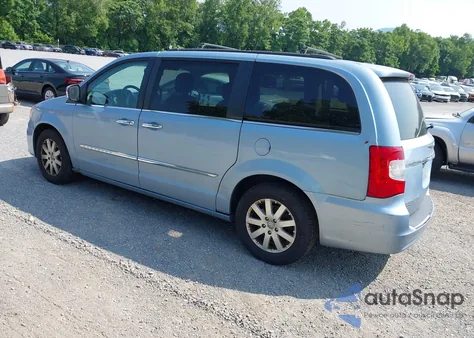 2013 Chrysler Town & Country Touring из США, поврежденный, VIN 2C4RC1BGXDR759099